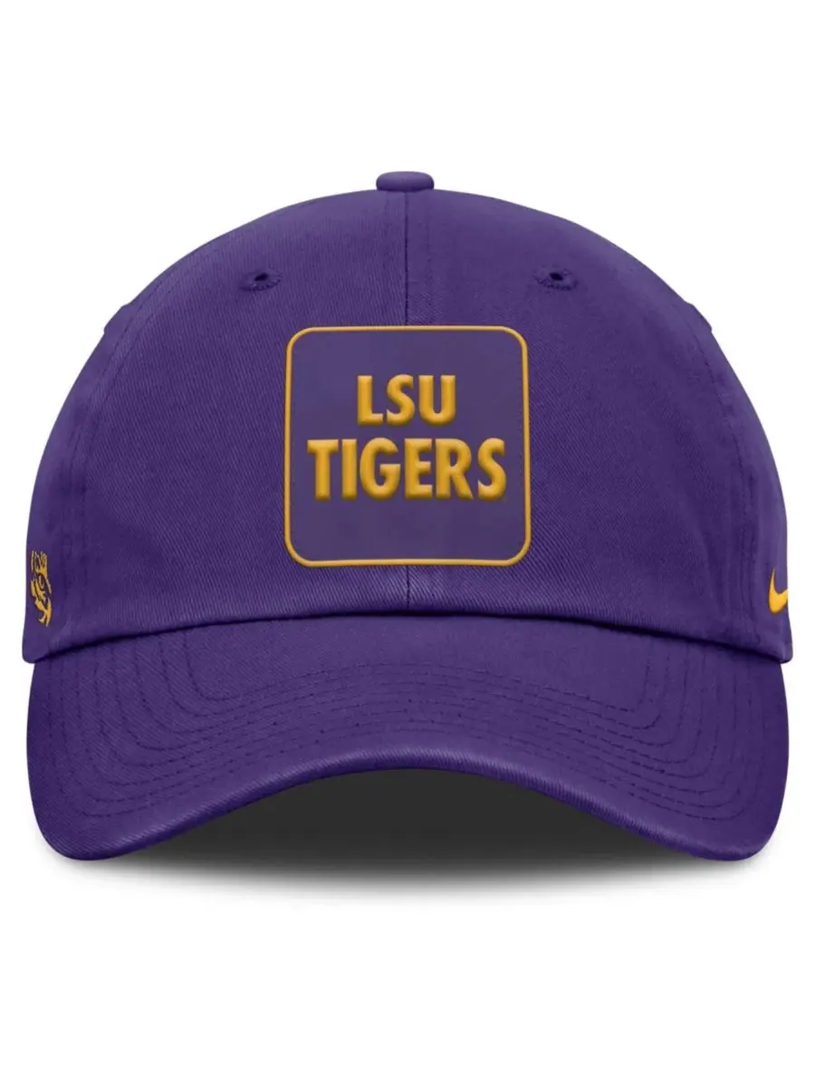 Кепка с вышивкой LSU Tigers Nike — изображение 2 из 4, фиолетовый