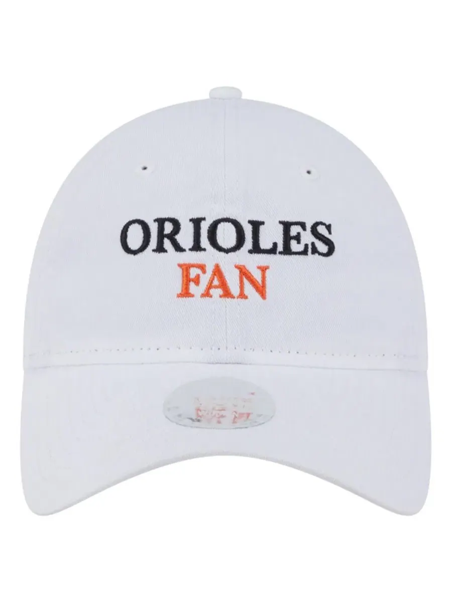 Кепка New Era с вышивкой, модель Team Fan 9TWENTY — изображение 2 из 5, белый
