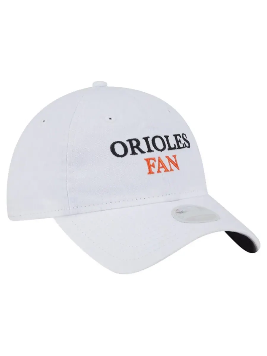 Кепка New Era с вышивкой, модель Team Fan 9TWENTY — изображение 4 из 5, белый
