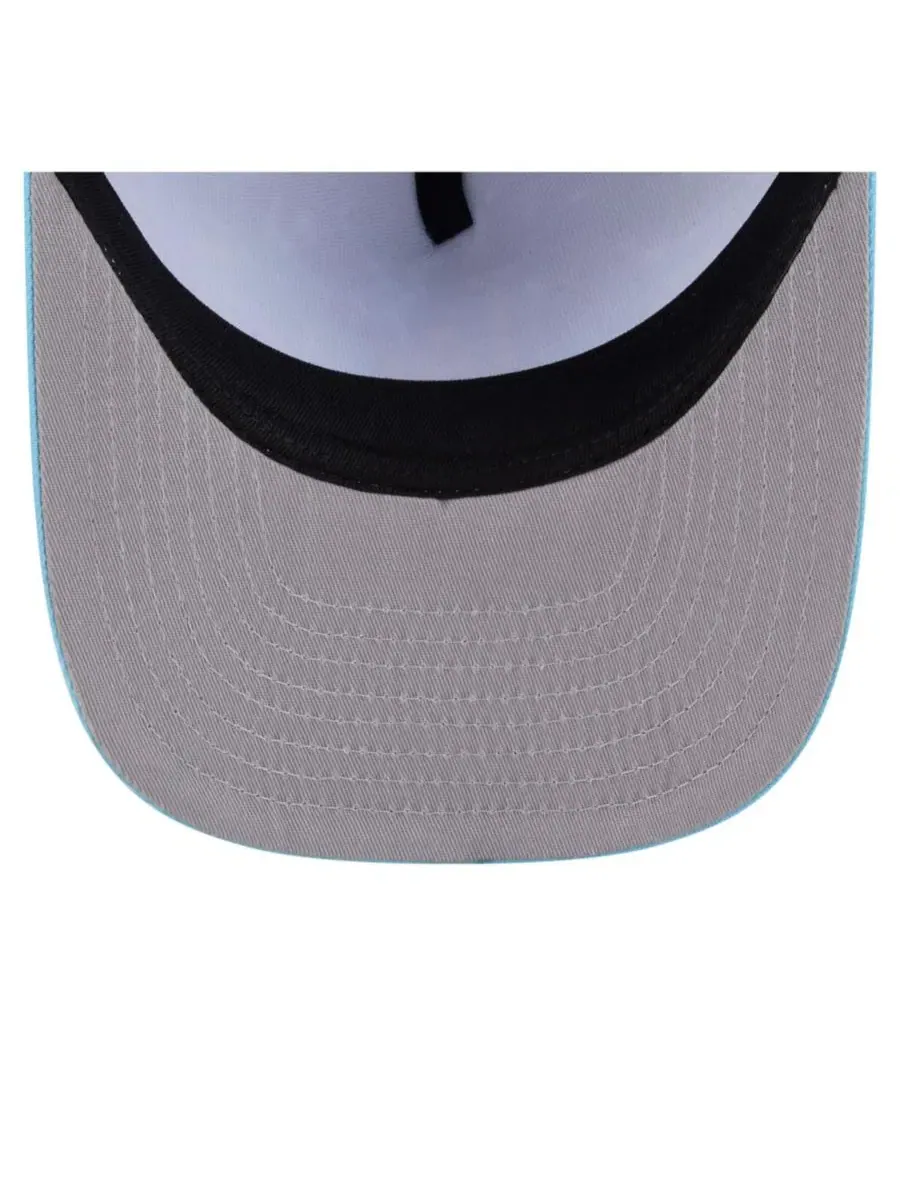 Кепка-снэпбек Los Angeles Dodgers Deep Water Pre-Curved 9FIFTY A-Frame New Era — изображение 2 из 5, светлый синий