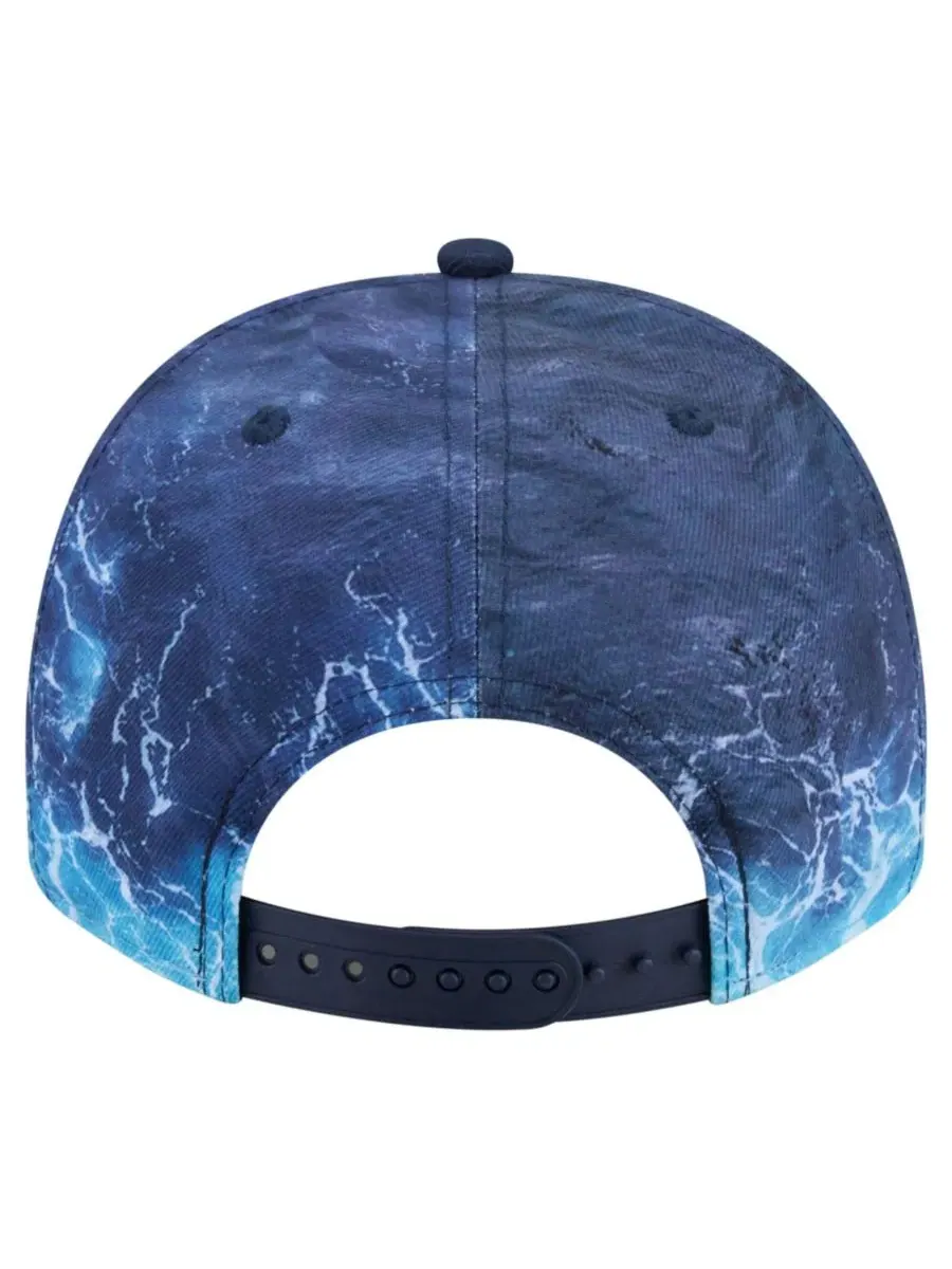 Кепка-снэпбек Los Angeles Dodgers Deep Water Pre-Curved 9FIFTY A-Frame New Era — изображение 3 из 5, светлый синий