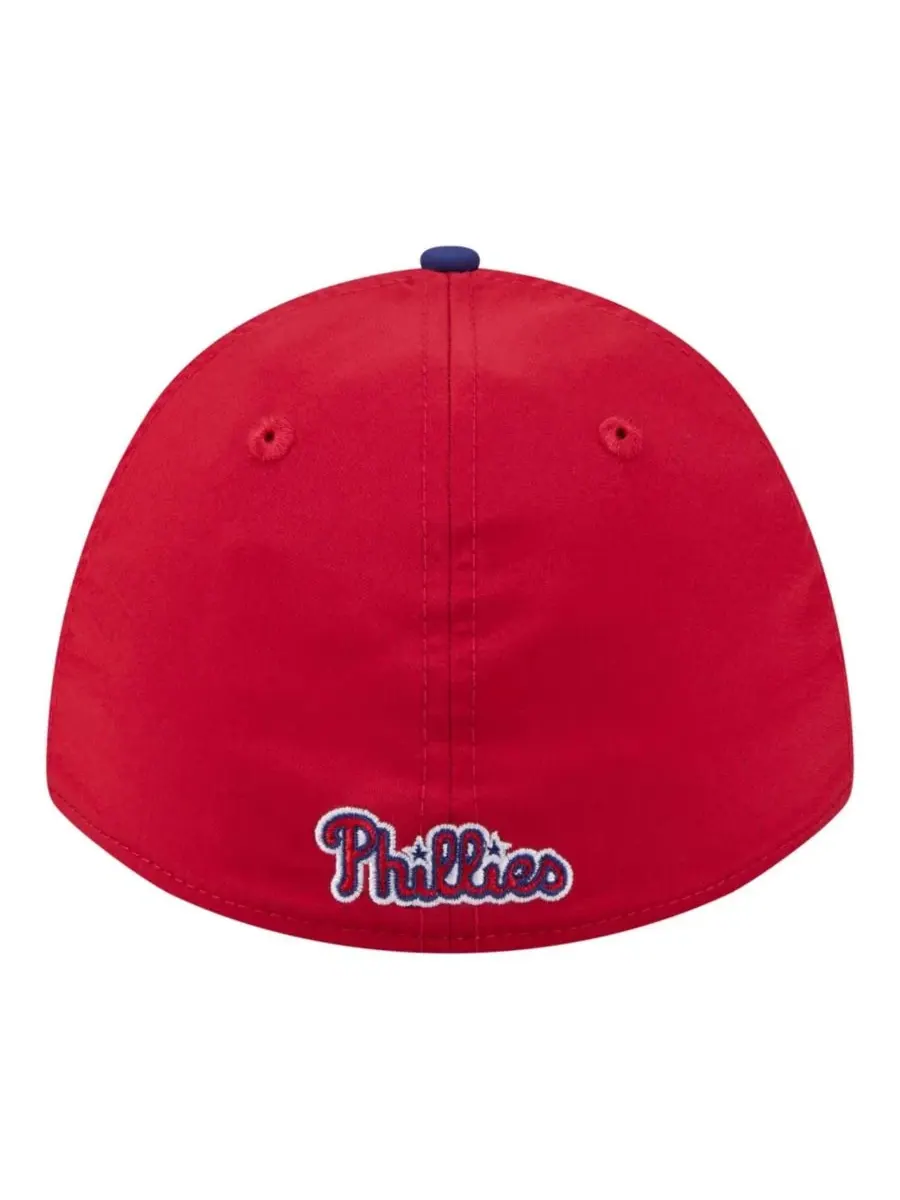 Бейсболка New Era Philadelphia Phillies Rope M-Crown A-Frame 39THIRTY Flex Hat — изображение 4 из 5, красный