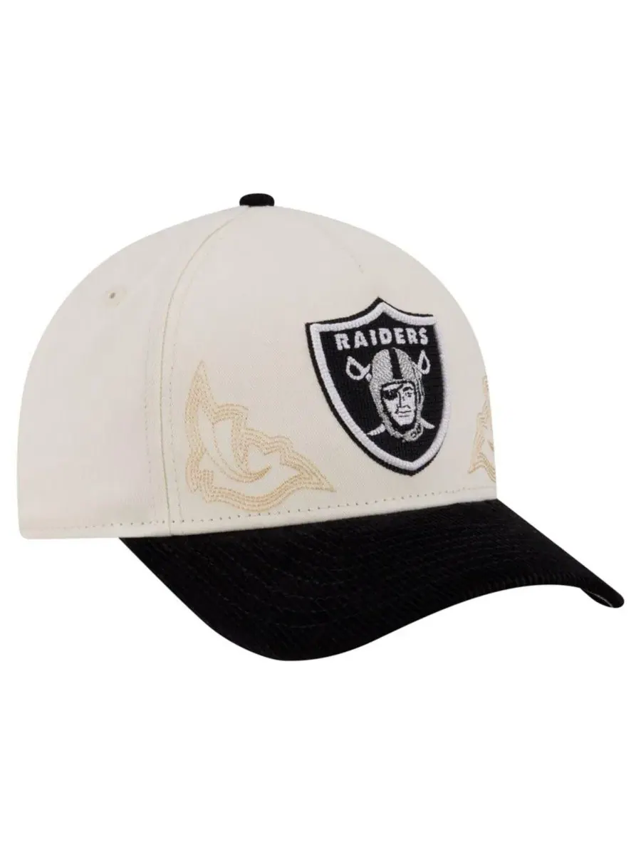 Кепка New Era Western 9FORTY A-Frame — изображение 3 из 7, кремовый черный