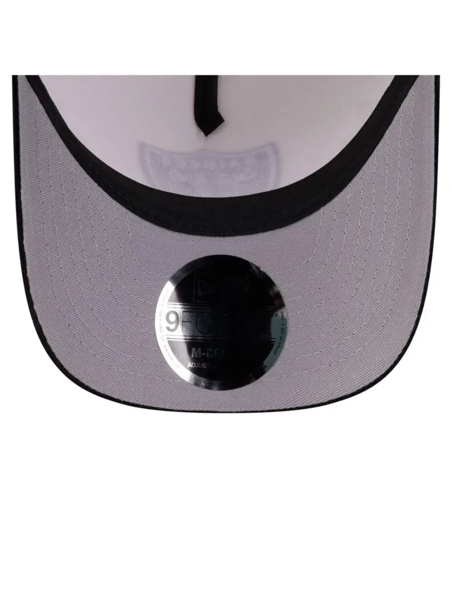 Кепка New Era Western 9FORTY A-Frame — изображение 5 из 7, кремовый черный