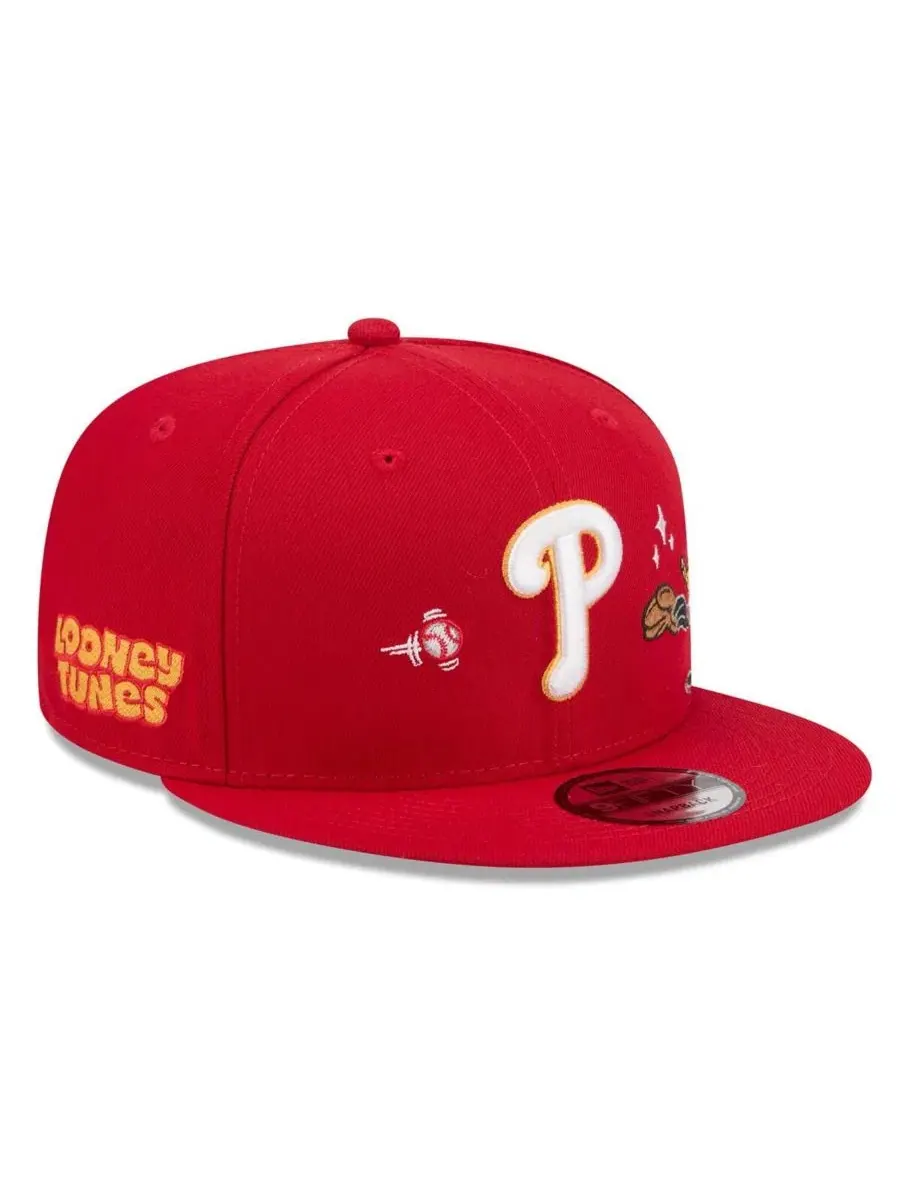 Кепка-снэпбек с вышивкой Daffy Duck, Philadelphia Phillies New Era
