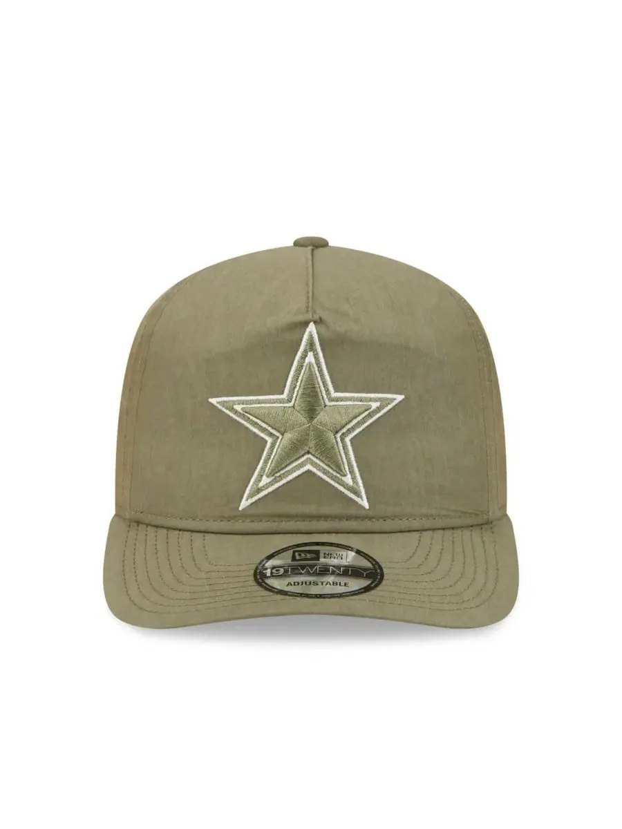 Кепка New Era Dallas Cowboys 19TWENTY — изображение 4 из 4, оливковый