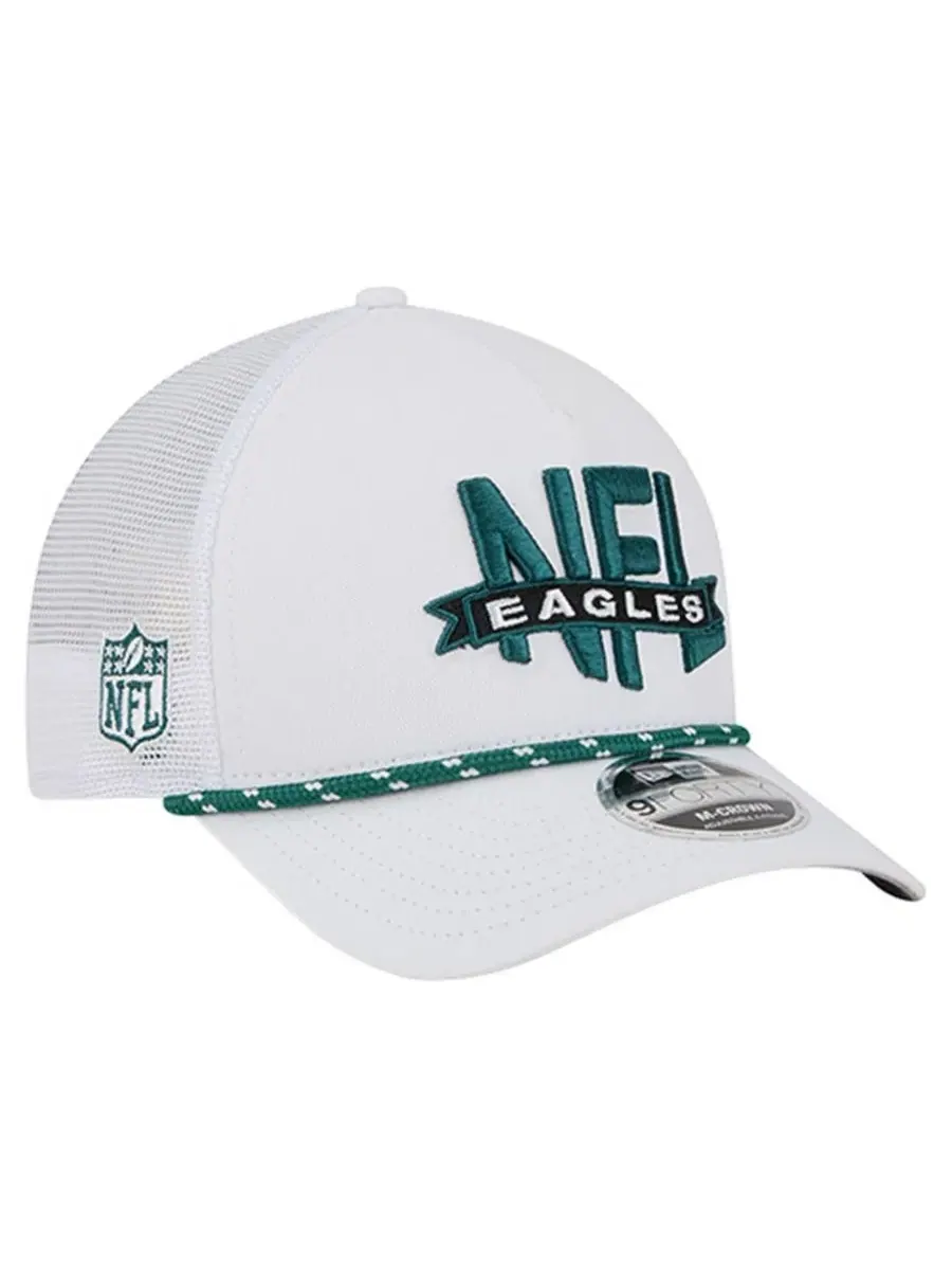 Кепка-тракер с принтом Philadelphia Eagles, модель 9FORTY A-Frame M-Crown New Era