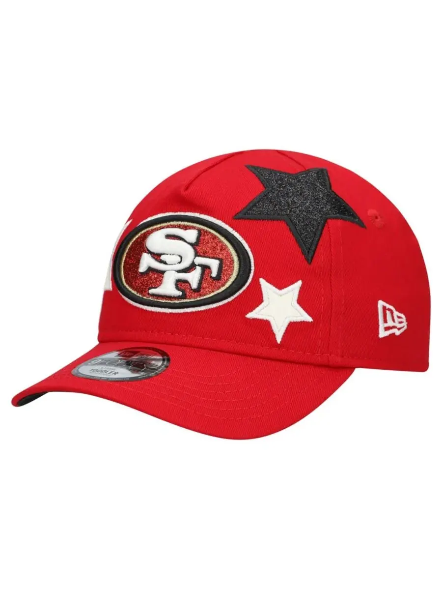 Кепка с вышитым логотипом San Francisco 49ers Stardom 9FORTY A-Frame New Era