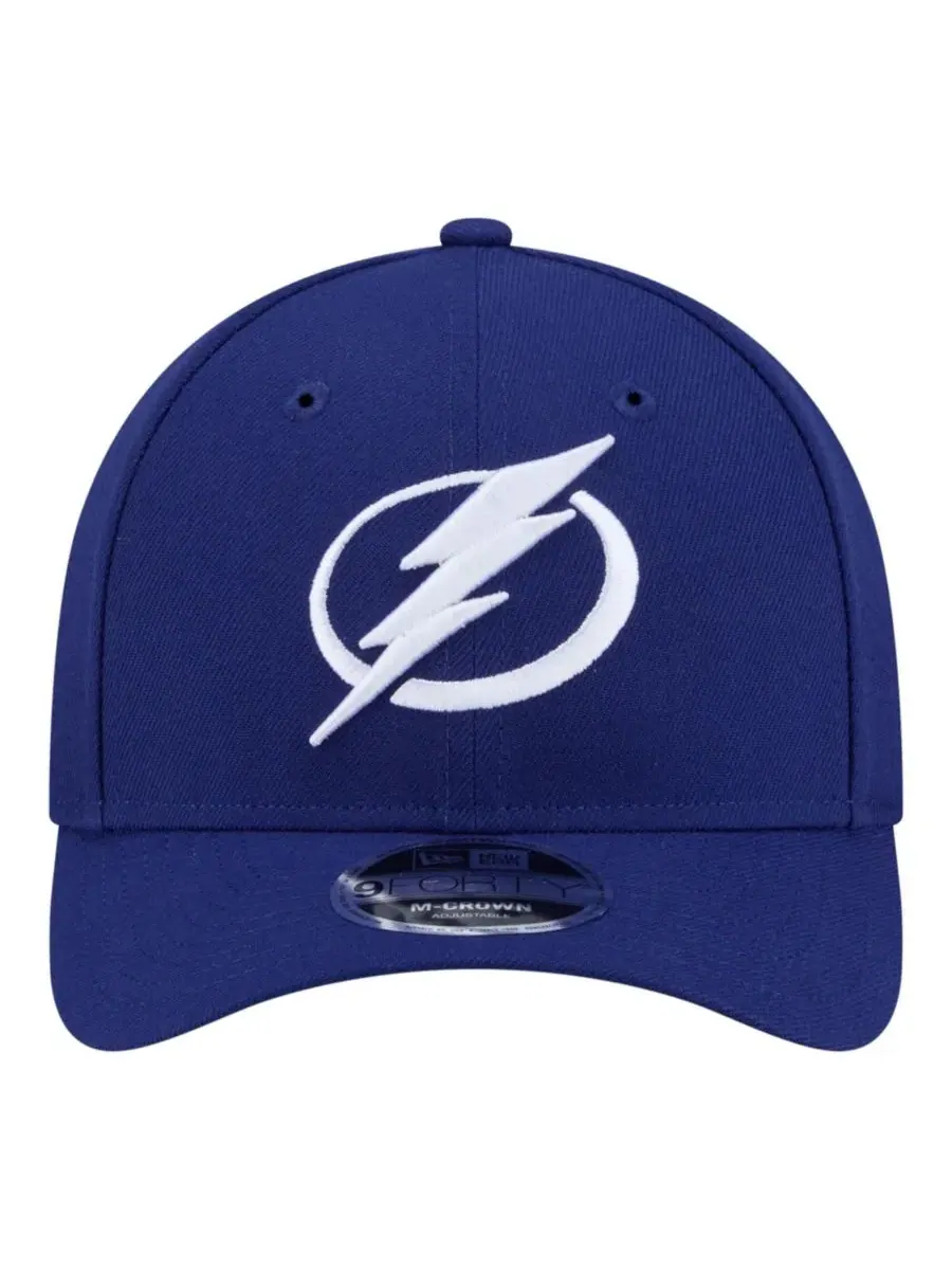 Кепка New Era с вышитым логотипом Tampa Bay Lightning — изображение 2 из 5, синий