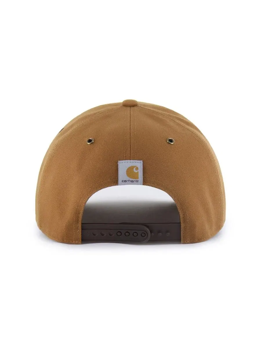 Кепка Hitch с вышивкой Wisconsin Badgers, Carhartt x '47 — изображение 3 из 4, коричневый