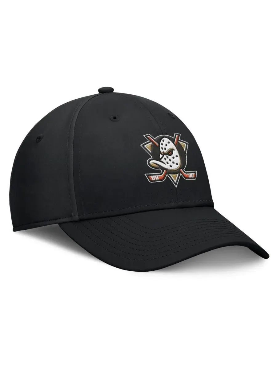 Кепка Fanatics Anaheim Ducks Core Primary Logo Flex — изображение 2 из 4, черный