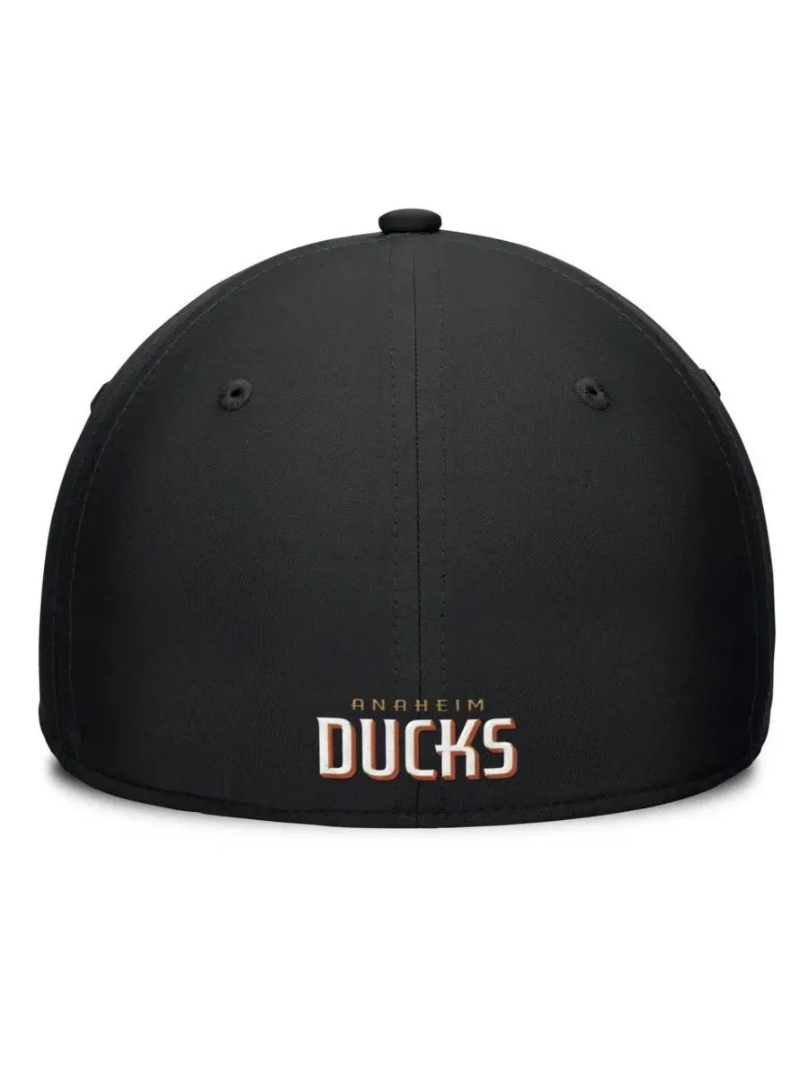 Кепка Fanatics Anaheim Ducks Core Primary Logo Flex — изображение 4 из 4, черный