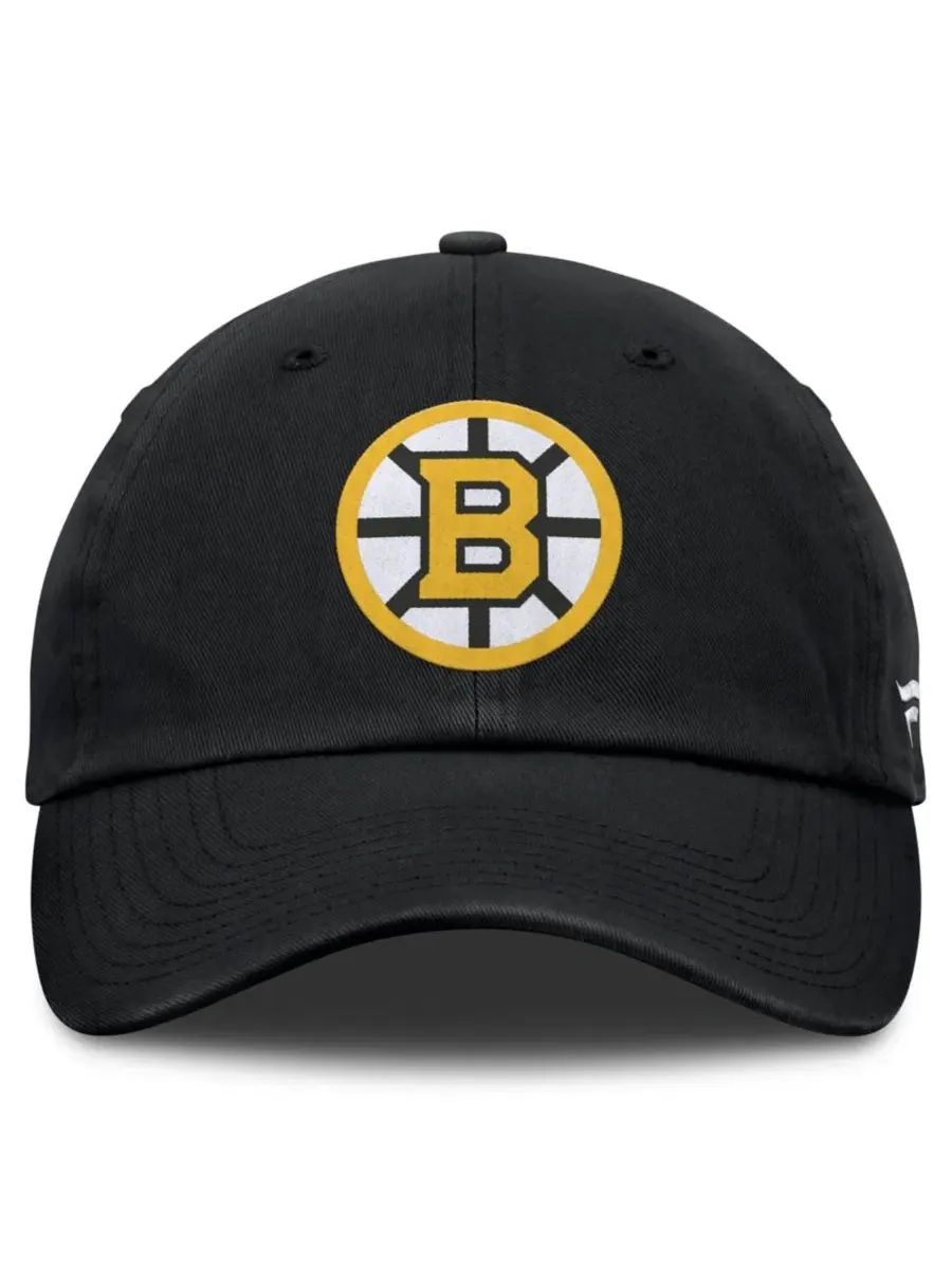Кепка с вышивкой Boston Bruins Fanatics — изображение 2 из 4, черный