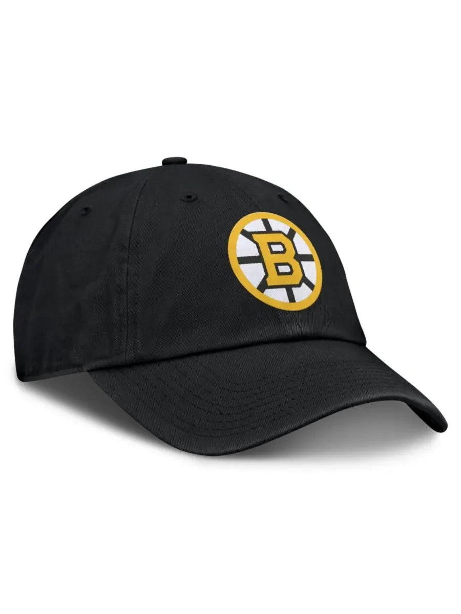 Кепка с вышивкой Boston Bruins Fanatics — изображение 3 из 4, черный