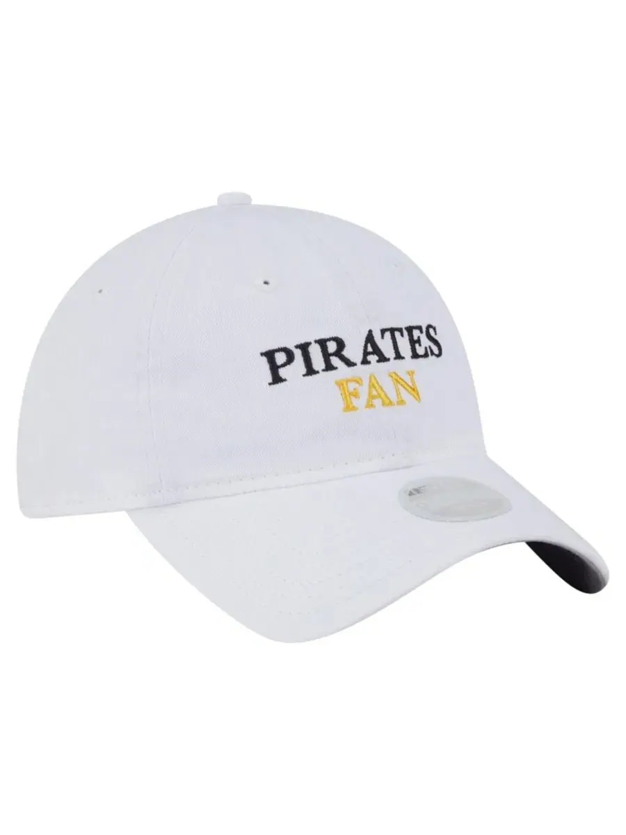 Бейсболка New Era с вышивкой Pittsburgh Pirates — изображение 3 из 5, белый