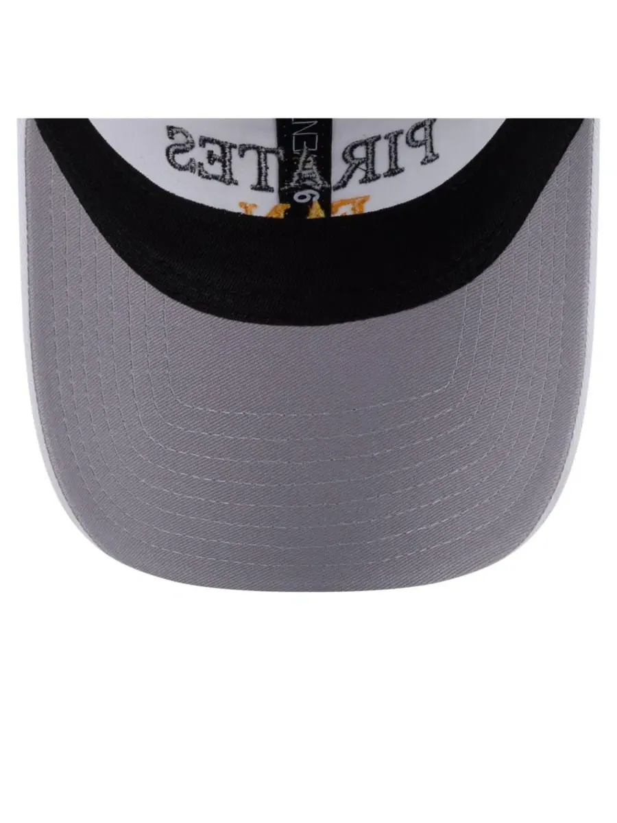 Бейсболка New Era с вышивкой Pittsburgh Pirates — изображение 5 из 5, белый