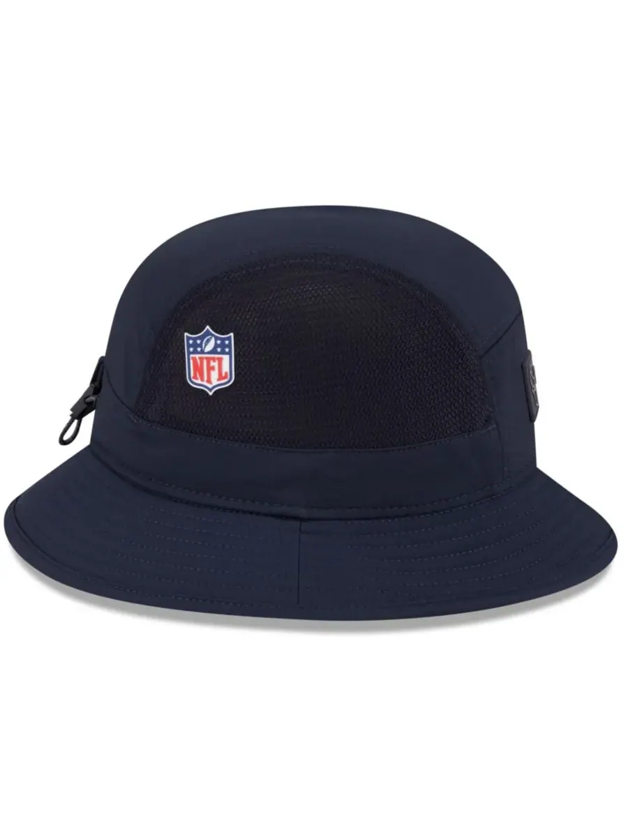New Era Мужская темно-синяя панама с символикой команды Houston Texans 2025 Sideline — изображение 2 из 5, темно-синий