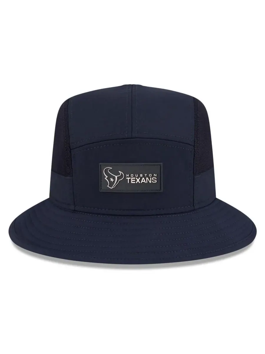 New Era Мужская темно-синяя панама с символикой команды Houston Texans 2025 Sideline — изображение 5 из 5, темно-синий