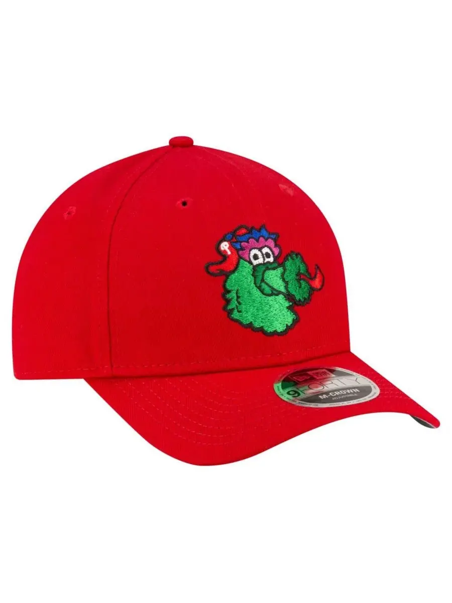 New Era Мужская красная бейсболка Philadelphia Phillies Player Replica 9FORTY с регулируемым — изображение 4 из 5, красный