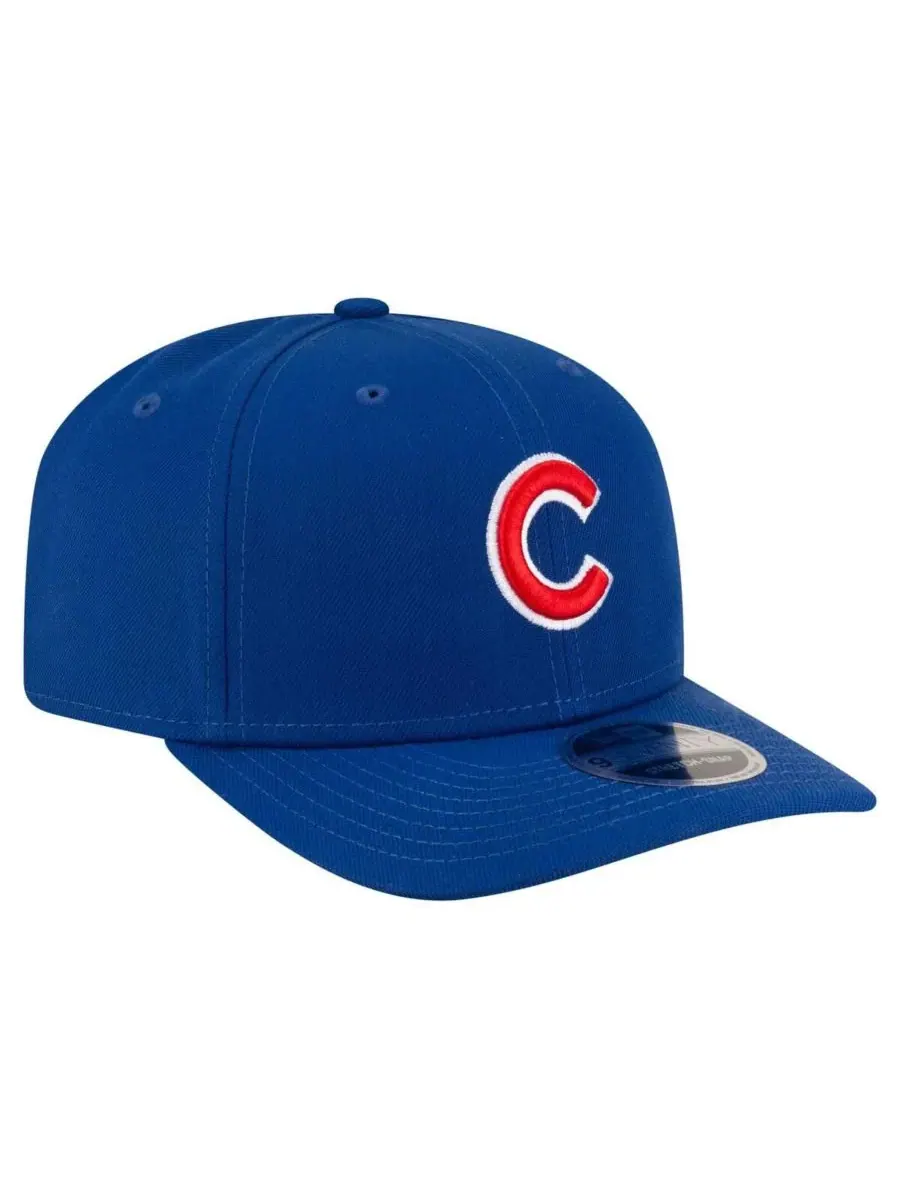 Мужская регулируемая бейсболка Royal Chicago Cubs Player Replica 9SEVENTY New Era — изображение 4 из 5, королевский