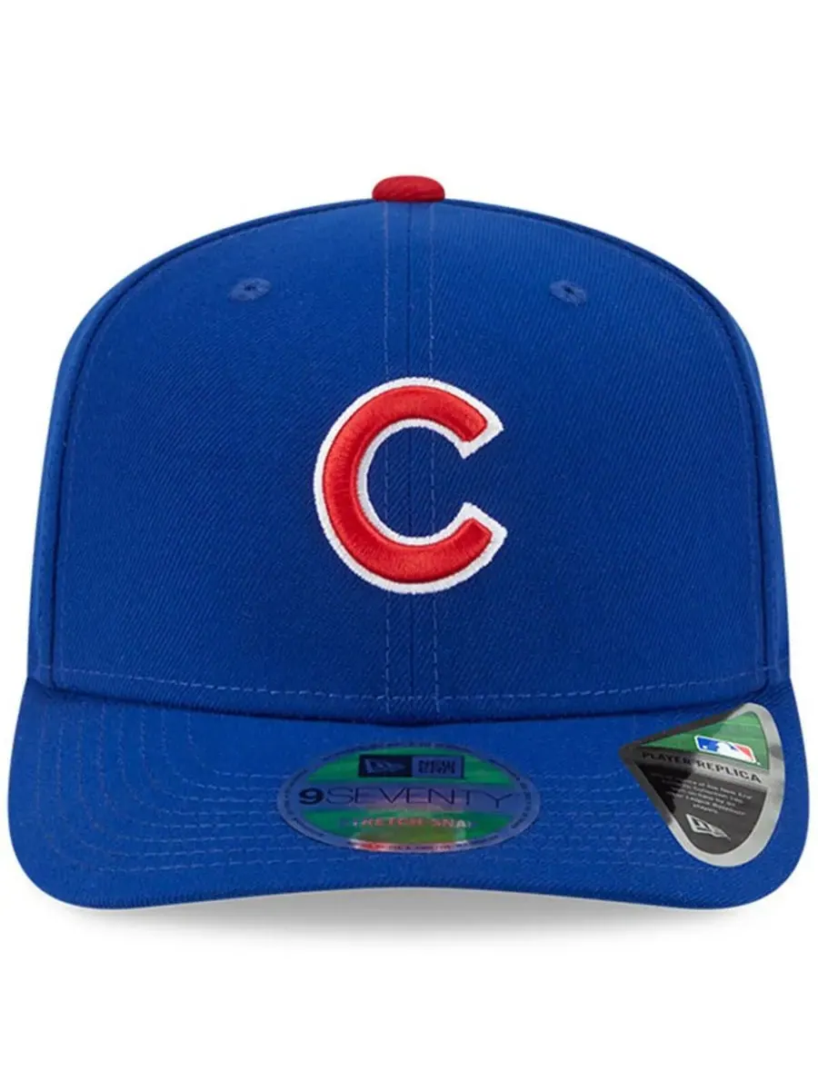 Мужская регулируемая бейсболка Royal Chicago Cubs Player Replica 9SEVENTY New Era — изображение 5 из 5, королевский