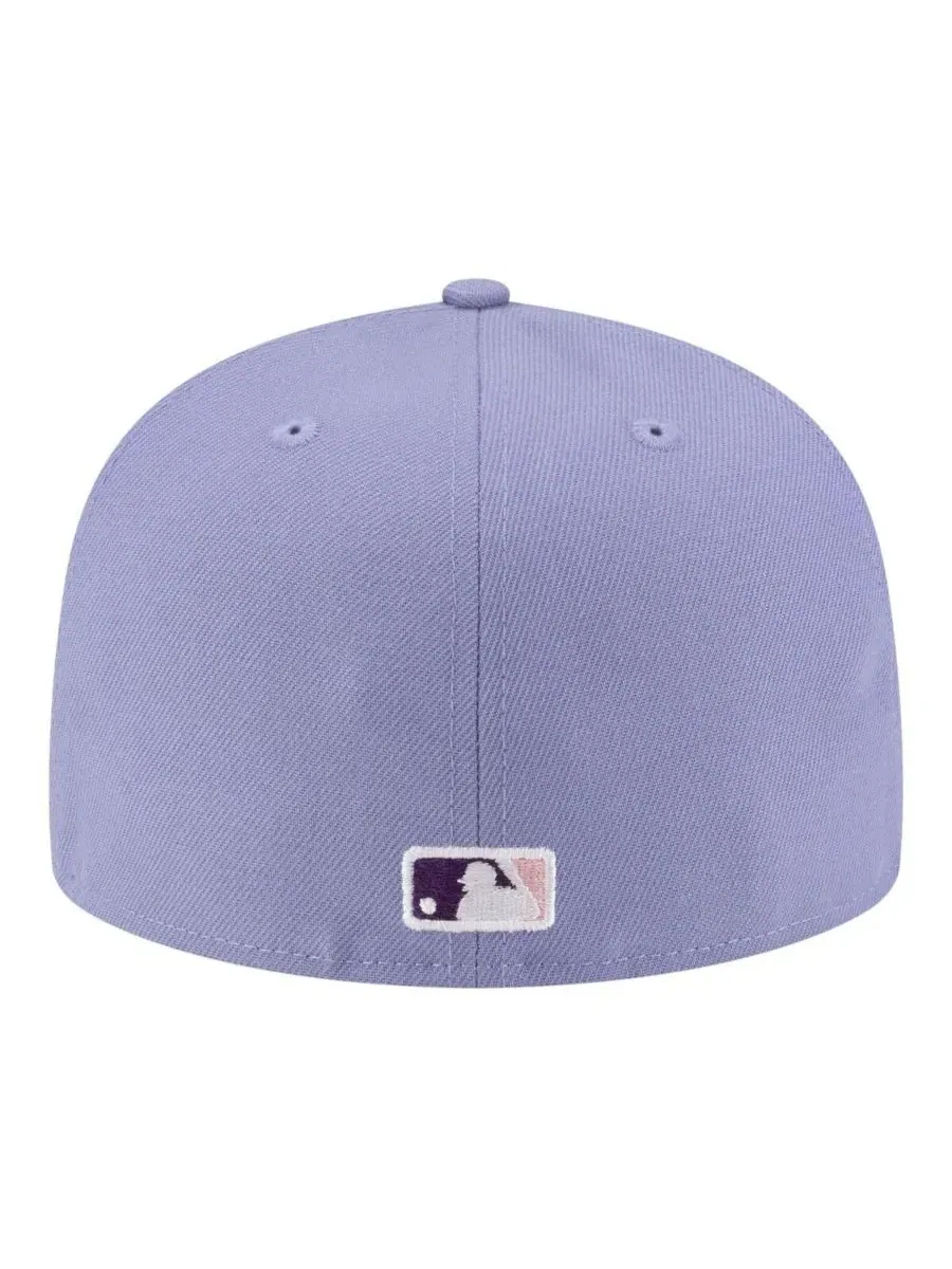 Мужская светло-фиолетовая бейсболка Chicago White Sox Lavender Bloom 59FIFTY New Era — изображение 4 из 5, светлый фиолетовый