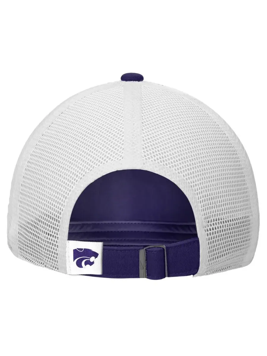 Nike Мужская фиолетовая регулируемая кепка-тракер Kansas State Wildcats On-Field Club — изображение 2 из 2, фиолетовый