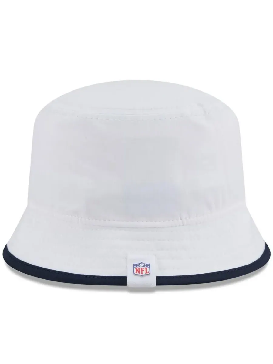 New Era Мужская белая эластичная панама Dallas Cowboys 2025 NFL Training Camp — изображение 4 из 4, белый