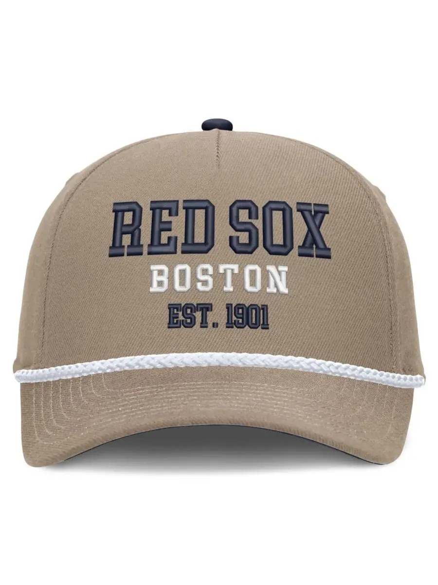 Кепка Nike с вышивкой Boston Red Sox — изображение 2 из 4, хаки темно-синий