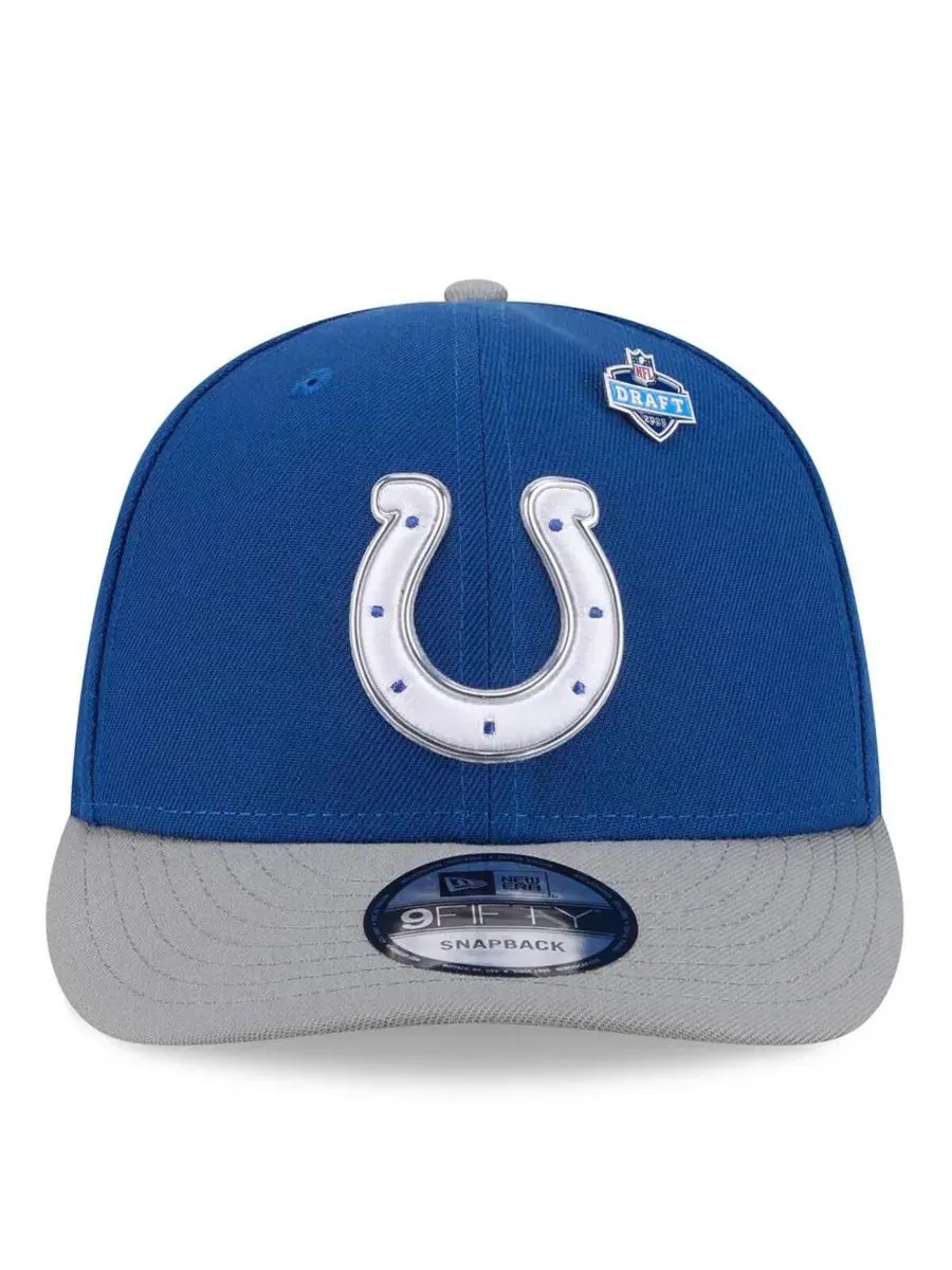 Кепка-снапбек с козырьком 2026 NFL Draft On Stage 9FIFTY New Era — изображение 2 из 5, серый