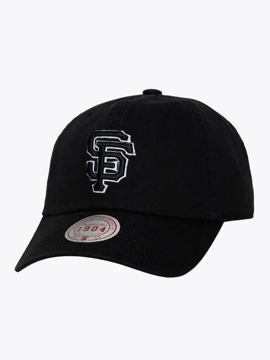 Кепка-бейсболка с вышитым логотипом San Francisco Giants Mitchell & Ness