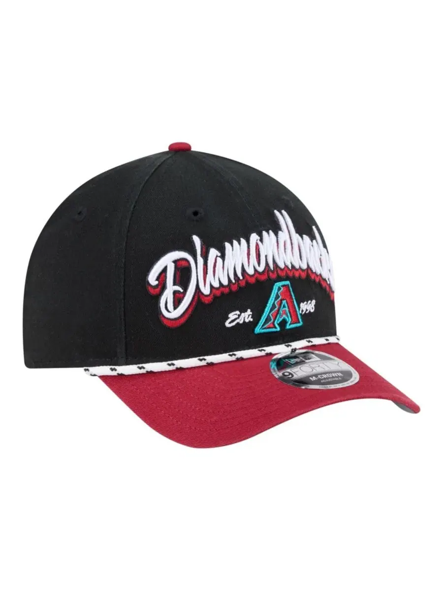 Кепка New Era Arizona Diamondbacks Team Loyal 9FORTY M-Crown — изображение 3 из 7, черный красный