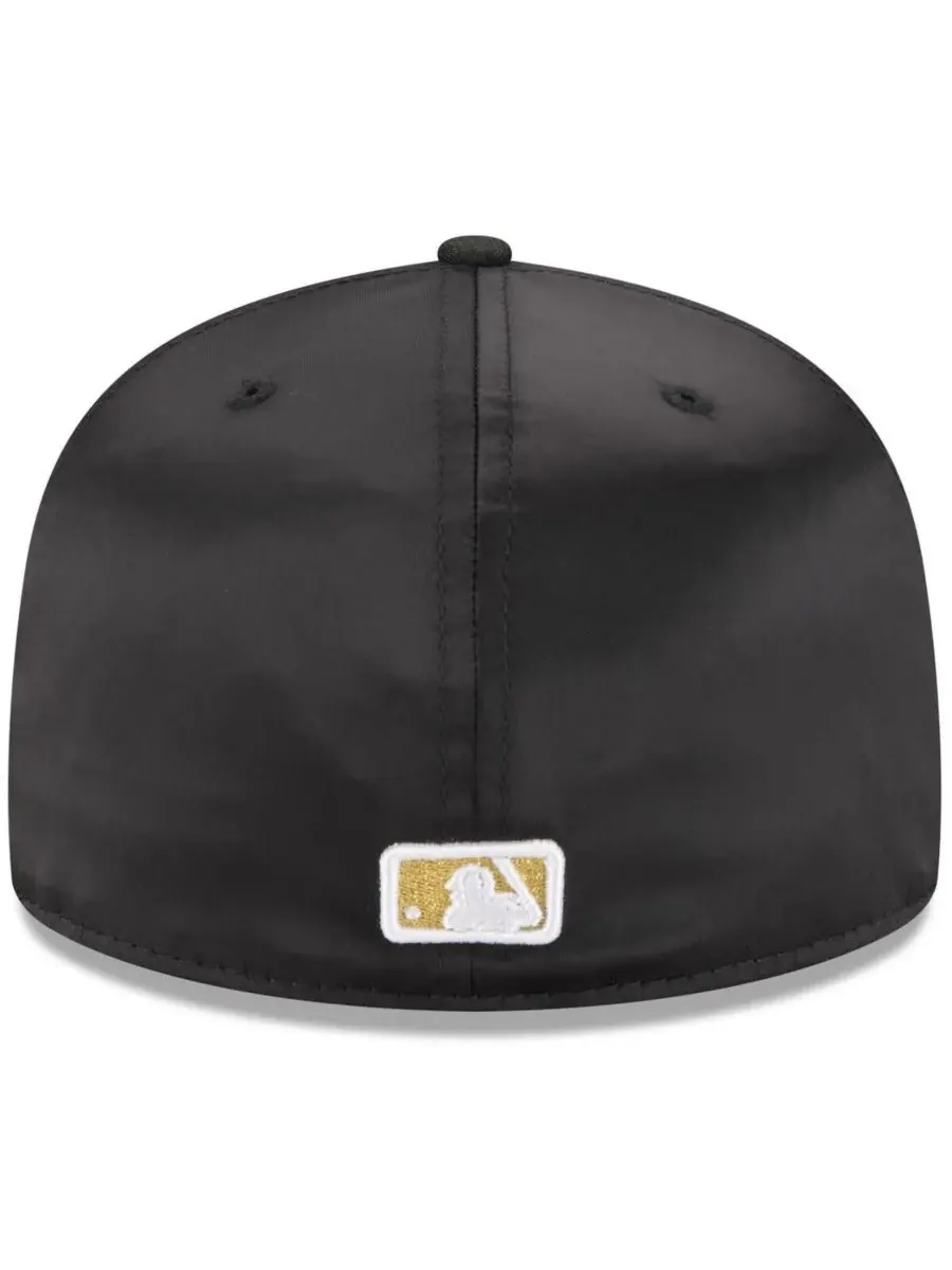 New Era Мужская черная бейсболка San Francisco Giants 2025 59FIFTY Day Gold Leaf 59FIFTY Fitted Hat — изображение 4 из 4
