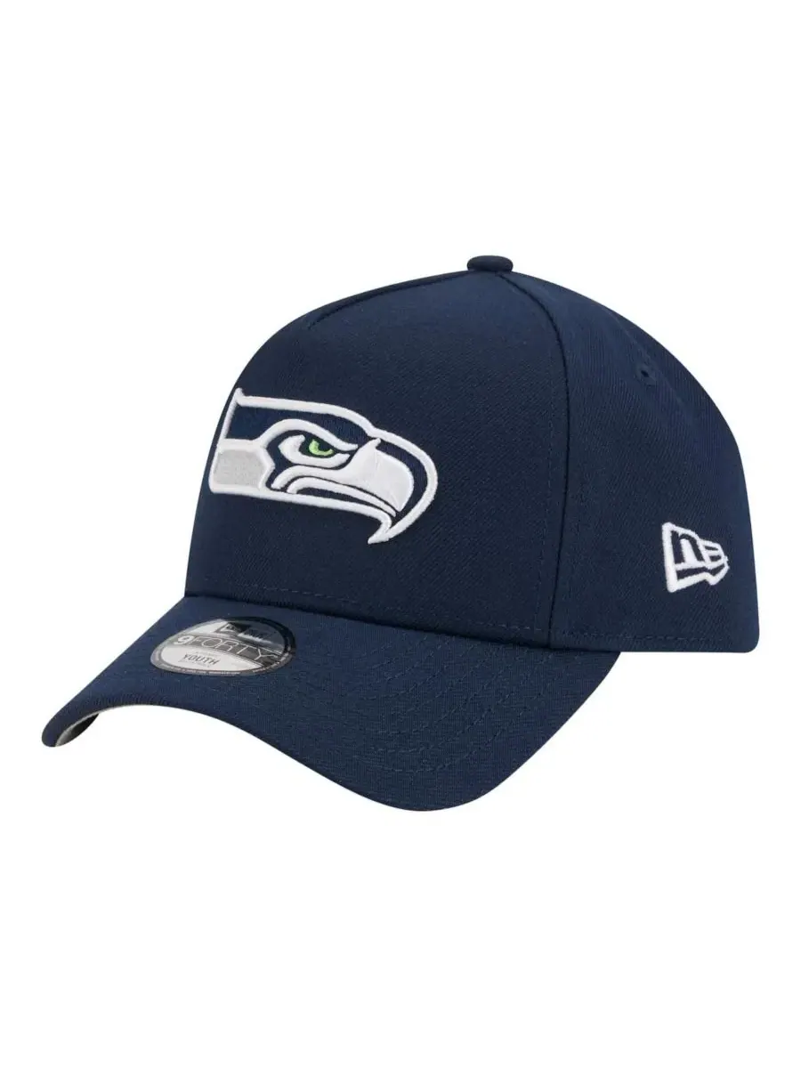 Кепка с высокой тульей и принтом Seattle Seahawks New Era