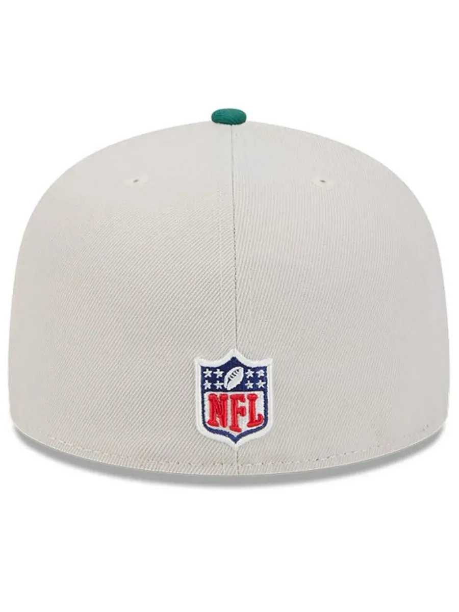 New Era Мужская бейсболка New York Jets 2024 Sideline Historic 59FIFTY — изображение 4 из 4, зеленый