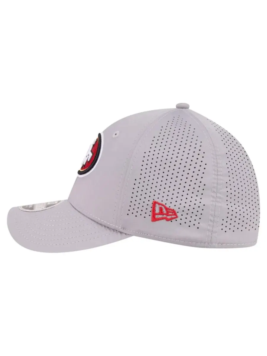 Кепка-флекс New Era San Francisco 49ers Perforated 39THIRTY M-Crown — изображение 6 из 7, серый