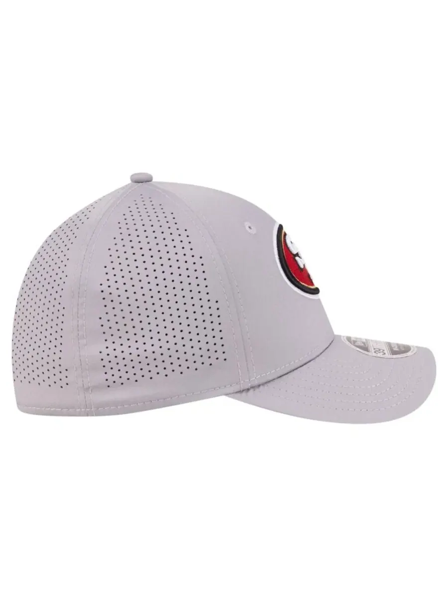 Кепка-флекс New Era San Francisco 49ers Perforated 39THIRTY M-Crown — изображение 7 из 7, серый
