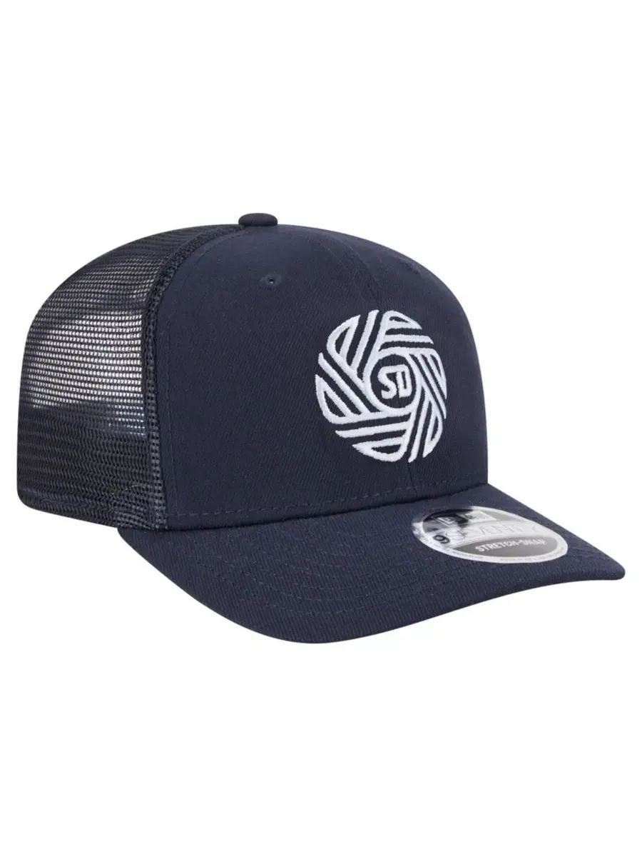 Кепка New Era с вышивкой San Diego FC — изображение 4 из 5, темно-синий