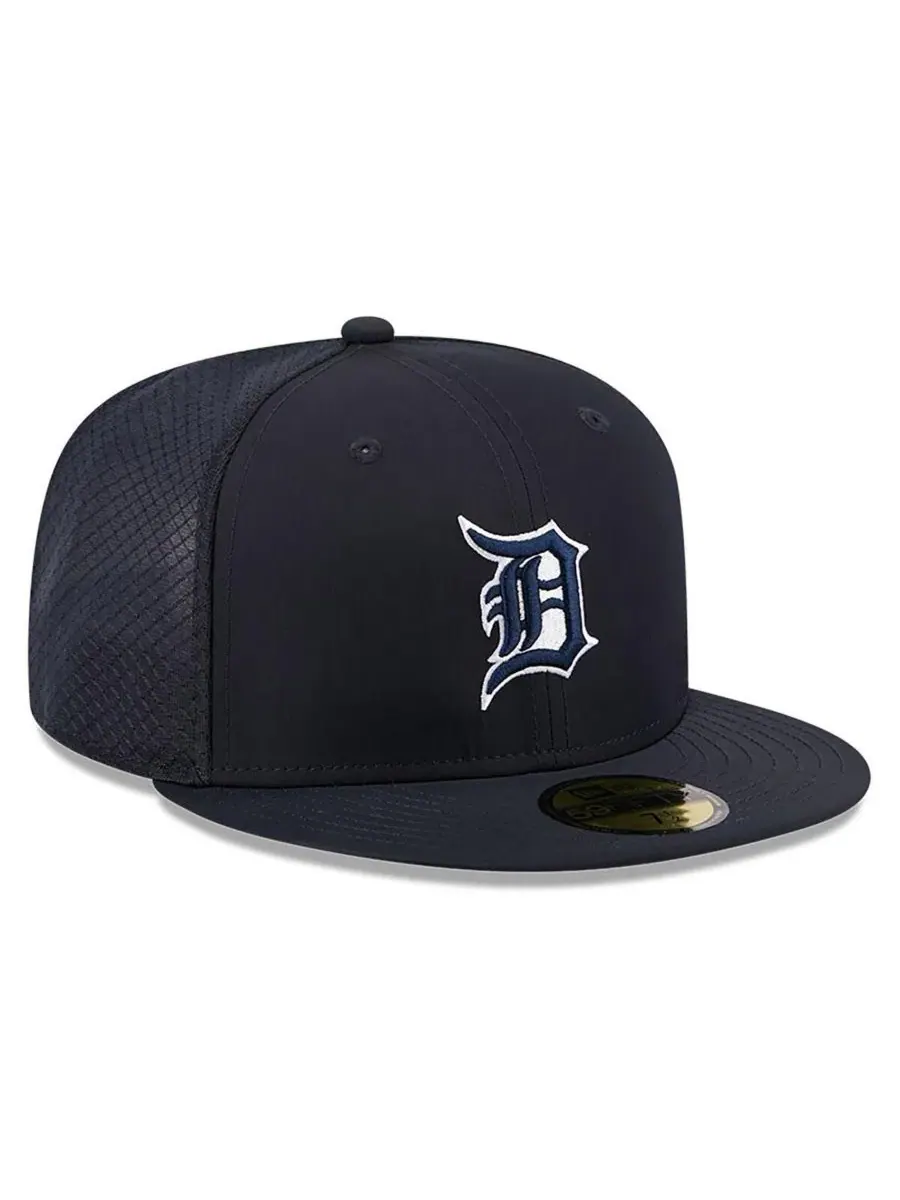 Бейсболка Detroit Tigers New Era 59FIFTY — изображение 3 из 5, темно-синий