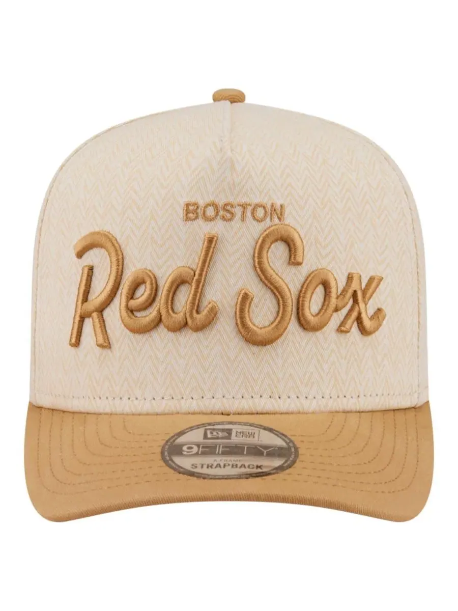 Кепка-снэпбек New Era 9FIFTY A-Frame Boston Red Sox — изображение 5 из 5, бежевый