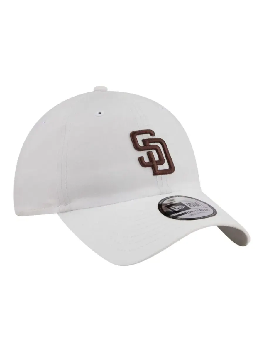 Кепка с вышитым логотипом San Diego Padres New Era — изображение 3 из 7, белый