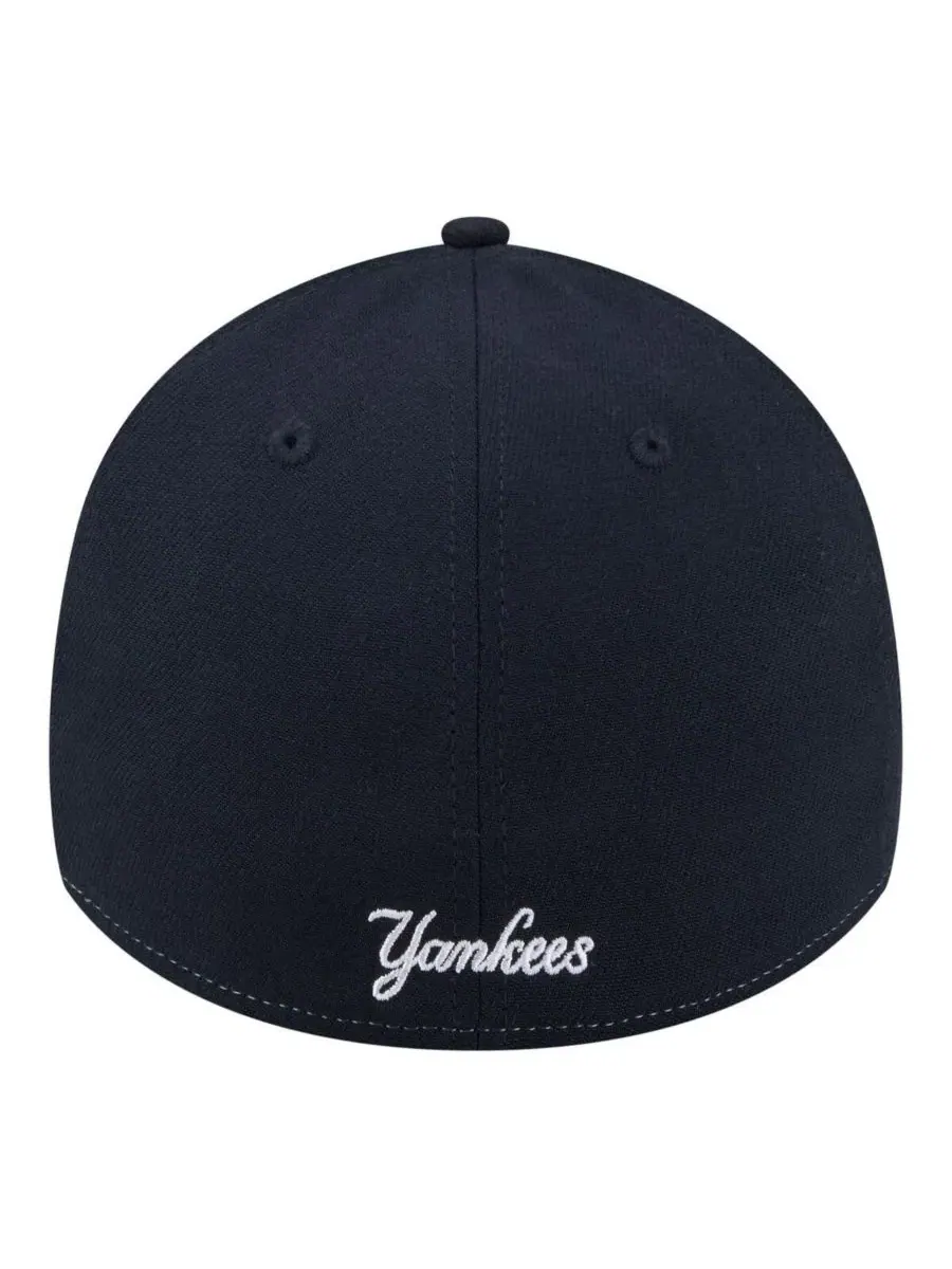 Кепка New Era 39THIRTY Flex с градиентом и патчем Spring Training, New York Yankees — изображение 4 из 4, темно-синий