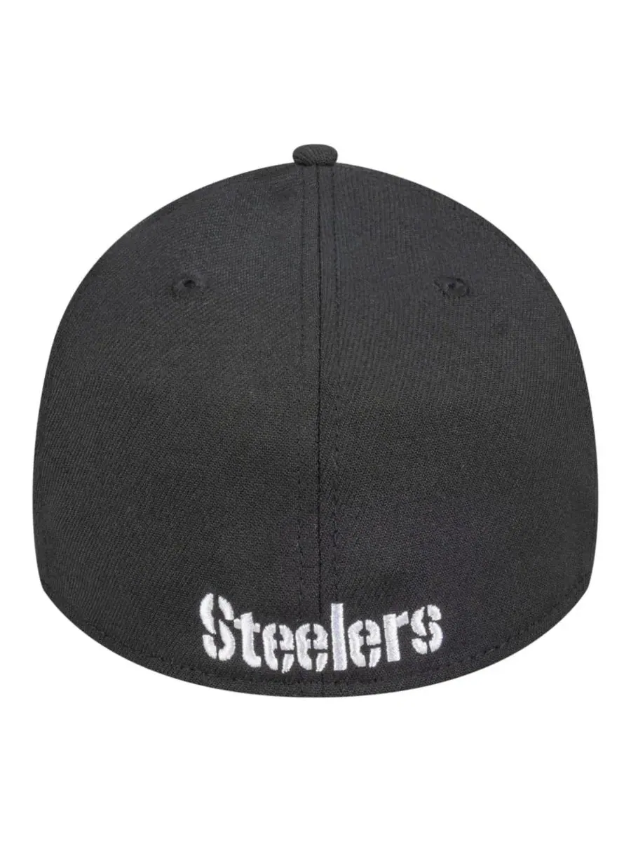 Кепка New Era Pittsburgh Steelers Core Team 39THIRTY Flex — изображение 2 из 4, черный