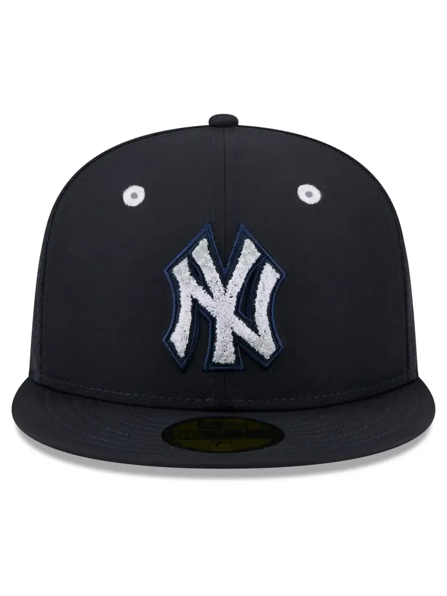 Кепка 59FIFTY с вышивкой New York Yankees New Era — изображение 2 из 5, темно-синий