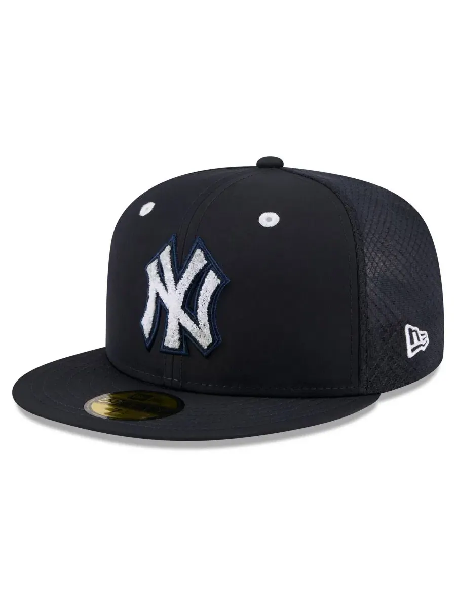 Кепка 59FIFTY с вышивкой New York Yankees New Era — изображение 3 из 5, темно-синий