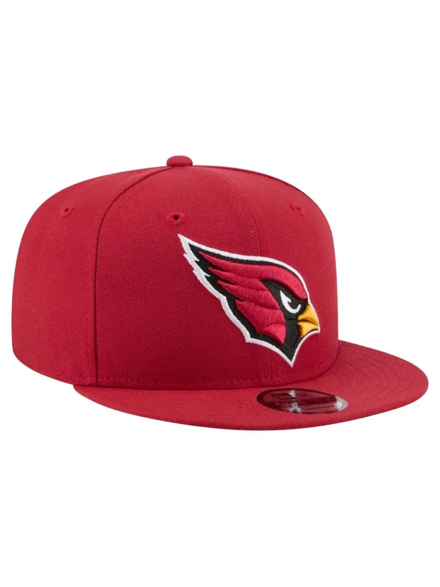 Кепка-снапбек с высокой тульей, с вышитым логотипом, Arizona Cardinals New Era — изображение 4 из 5, красный