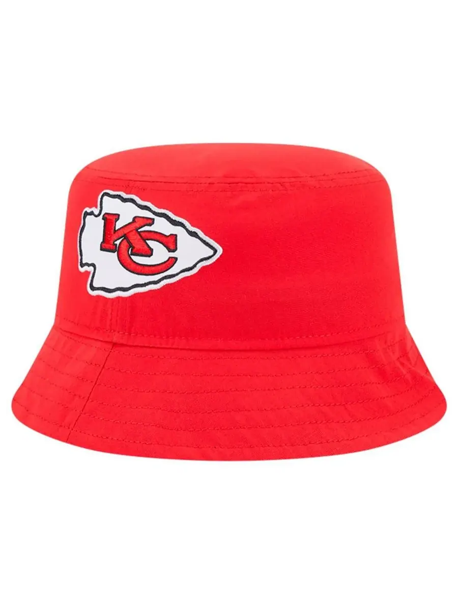 New Era Мужская красная панама в виде шлема команды Kansas City Chiefs
