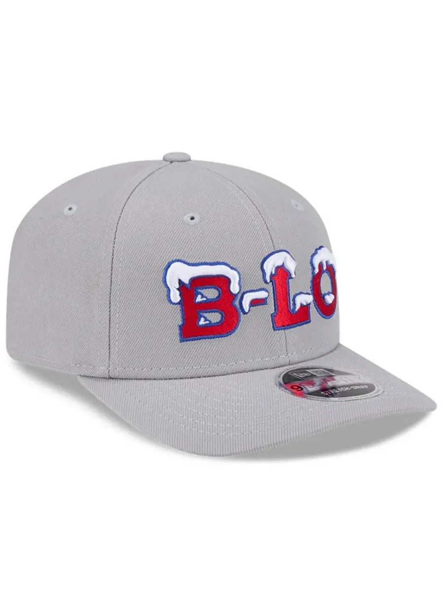 New Era Мужская серая регулируемая кепка Buffalo Bills 2025 Rivalries Collection Fan Pack 9SEVENTY — изображение 3 из 5