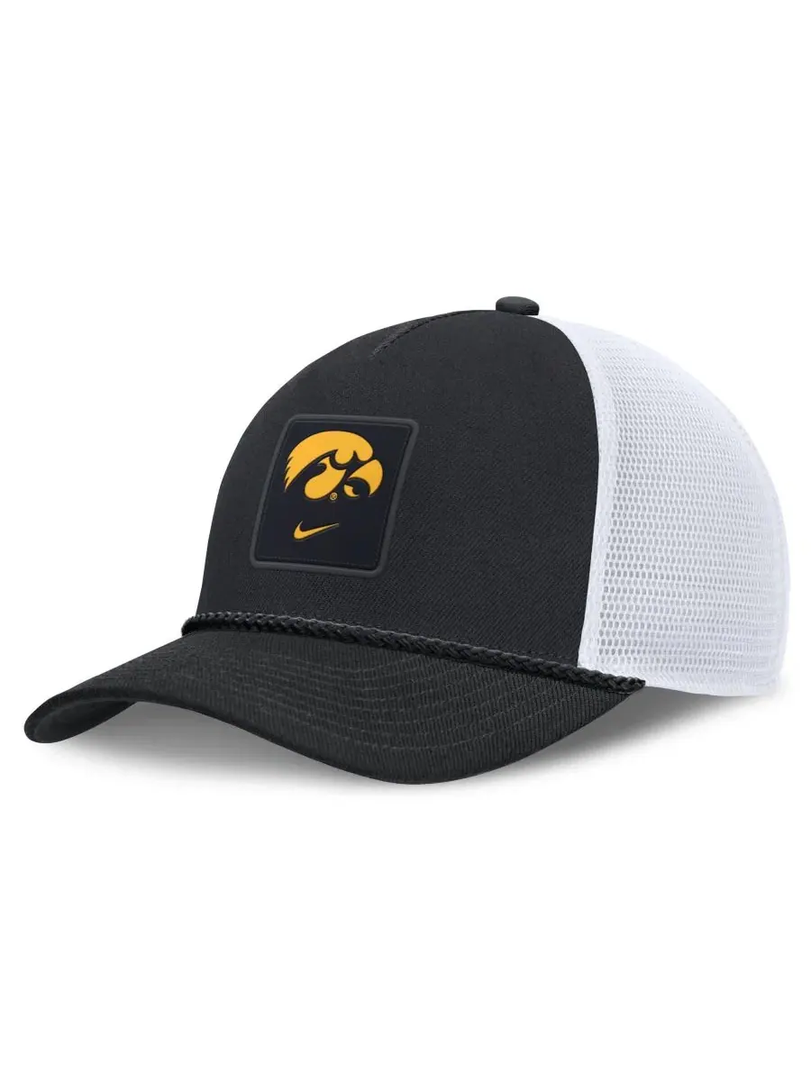 Бейсболка Nike Iowa Hawkeyes 2026 On-Field Gameday Rope Trucker