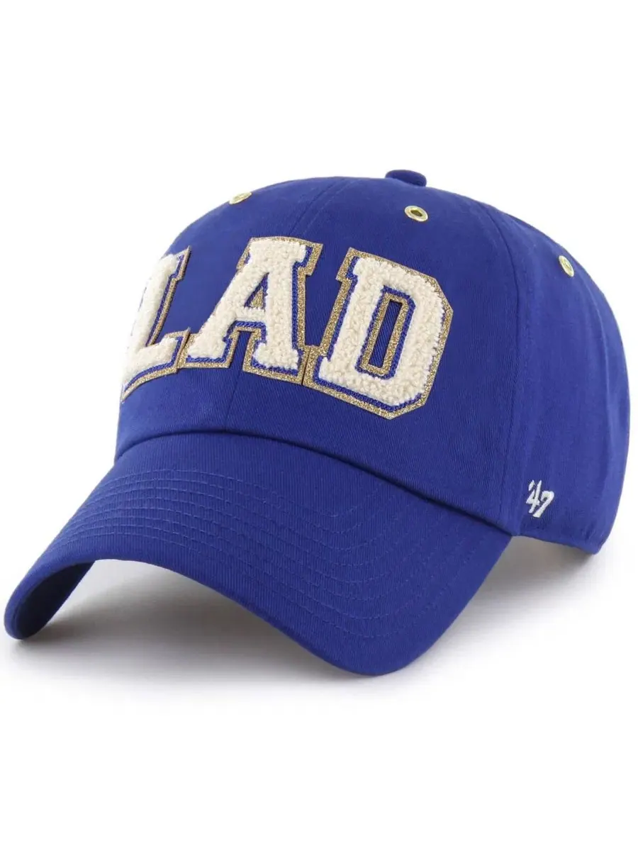 Кепка с патчем Stoney Clover Lane x '47 Los Angeles Dodgers Acro Charm Clean Up — изображение 2 из 3, королевский